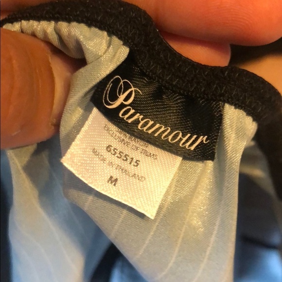 2 piece maid/schoolgirl lingerie set w/ fish one bodice and lace detail size M - Picture 12 of 12